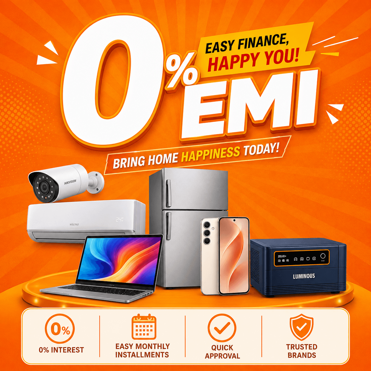 EMI Available - Buy now, pay later